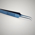 hair transplant titanium forcep