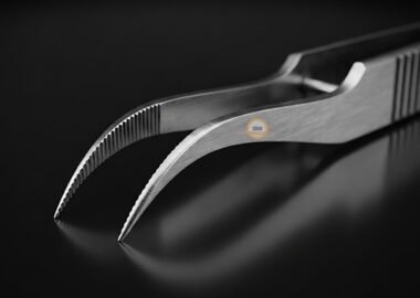Curve Serrated Extraction Forcep
