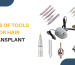 Types of Tools for Hair Transplant